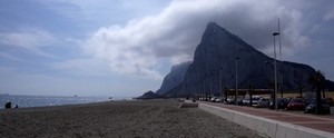 The rock of Gibraltar