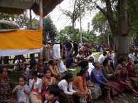 Ceremony around Ubud