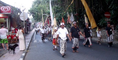 Procession at Ubud