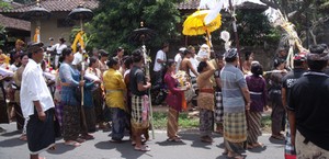 The procession