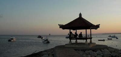 Sunset at Sanur