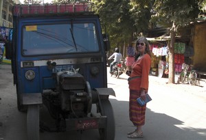 a car in Burma