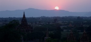 Sunset from Dhamma Ya Zi Ka