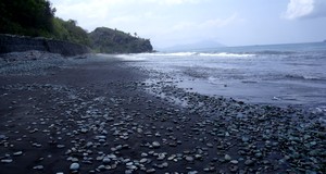 The blue stones beach