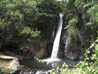 Waterfall at Moni