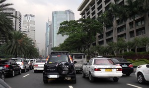 Traffic in Manila