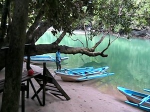 Entrance of Underground river