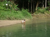 Loboc river in Bohol