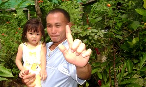 At the Butterfly sanctuary