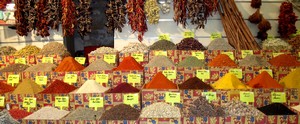 Spices from Antalya